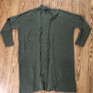 Lord & Taylor olive green cardigan